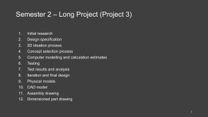 Semester 2 Long Project: Gravity Attraction Design
