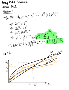 Macro 2025 PSet2 Solutions: Steady-State Capital & Output
