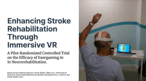 Enhancing Stroke Rehabilitation with Immersive VR: Pilot RCT on Exergaming Efficacy