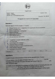 1996 INSAT English Exam for Engineering Students