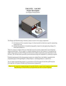 Air Engine Powered Slicer Project Description