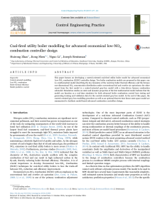 Coal-Fired Boiler Modeling for Low-NOx Combustion Control