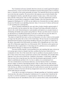 American Democracy: Issues and Solutions