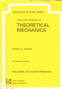 Schaum's Outline: Theoretical Mechanics