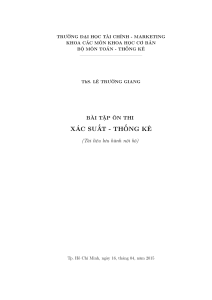 Probability and Statistics Practice Exam