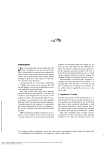 Units in Electrical Engineering: SI System and Measurement