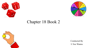 Chapter 18 Book 2: Probability Basics