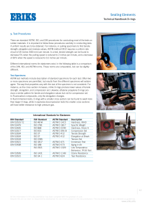 O-ring Test Procedures Handbook