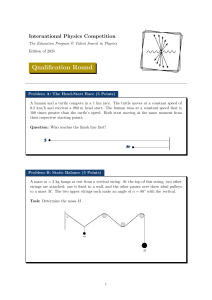 International Physics Competition 2025 Problems