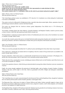 U.S. Political System Overview: Democracy, Parties, & Government