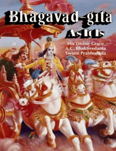 Bhagavad-gita As It Is by A.C. Bhaktivedanta Swami Prabhupada
