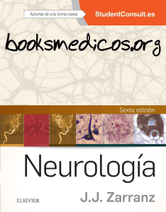 Neurolog&iacute;a - Sexta edici&oacute;n de J.J. Zarranz (Elsevier)
