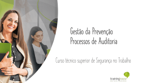 Gest&atilde;o da Preven&ccedil;&atilde;o e Processos de Auditoria em Seguran&ccedil;a no Trabalho