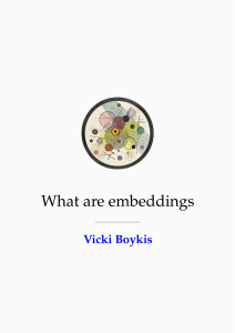 embeddings