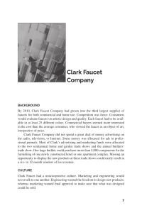 Clark Faucet Company Case Study: Project Management Challenges