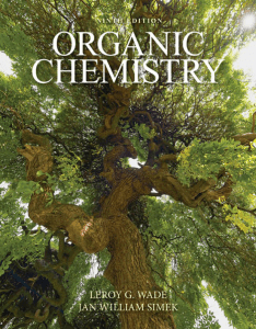 Organic Chemistry Ninth Edition by Wade and Simek