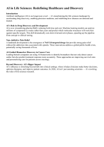 AI in Life Sciences: Healthcare & Discovery