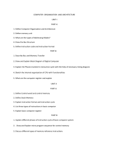 Computer Organization and Architecture Textbook
