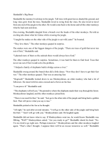 Skedaddle&rsquo;s Big Boast: A Jungle Fable About Boasting