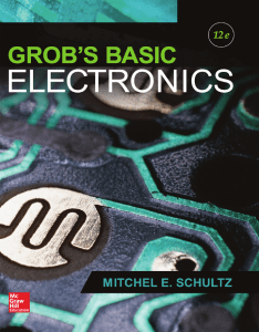 Grob's Basic Electronics 12th Edition Textbook