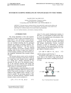 Nonlinear Kelvin-Voigt Model for Hysteretic Damping in Soils