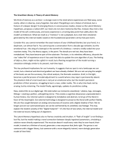The Unwritten Library: A Theory of Latent Memory