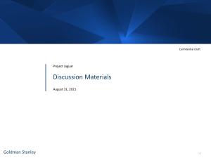 Project Jaguar: Biopharma Valuation & Strategic Analysis