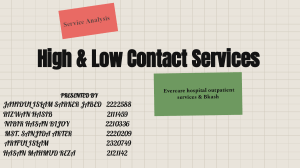 High & Low Contact Services: Evercare vs bKash Analysis