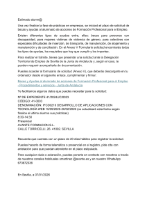 Becas y Ayudas para Formaci&oacute;n Profesional en Sevilla