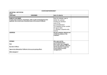 CDD Review Worksheet: AML Compliance Checklist