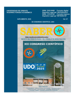 Normas para autores de la revista SABER 2025