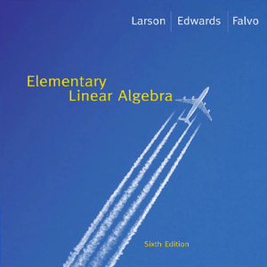 Elementary Linear Algebra 6th Edition Textbook