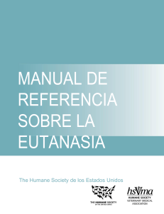 Manual de referencia sobre la eutanasia