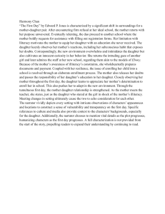 Analysis of "The First Day" by Edward P. Jones