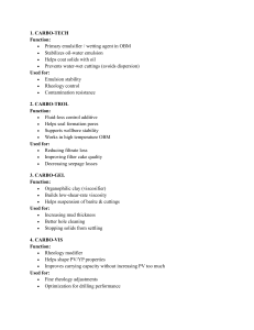OBM Drilling Additives: Functions & Uses