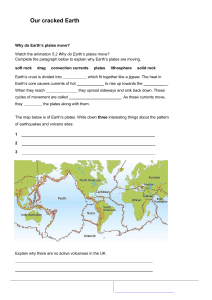 Why Do Earth's Plates Move? Geography Worksheet