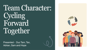 Team Character: Cycling Forward Together Presentation