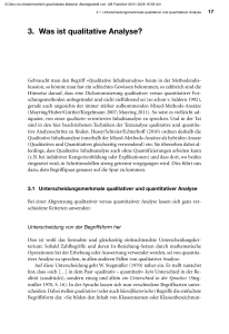 Qualitative Inhaltsanalyse: Merkmale und Unterschiede