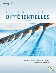 &Eacute;quations diff&eacute;rentielles - 2e &eacute;dition