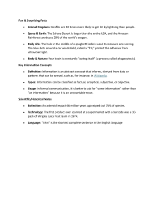 Fun & Surprising Facts: Educational Trivia