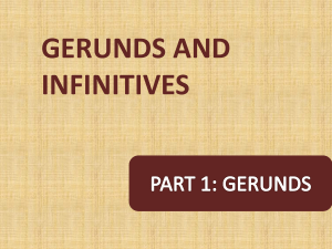Gerunds and Infinitives: English Grammar Guide