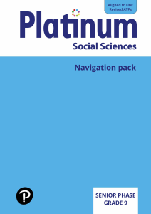 Platinum Social Sciences Grade 9 Navigation Pack