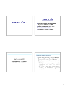 Simulaci&oacute;n 1: Conceptos B&aacute;sicos de Sistemas y Modelos