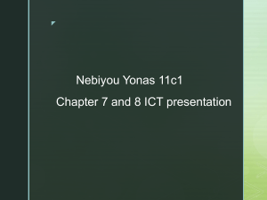 ICT System Lifecycle & Safety Presentation