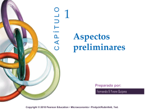 Cap&iacute;tulo 1: Aspectos Preliminares de Microeconomia