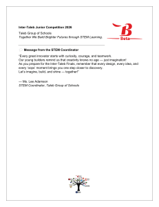 Inter-Taleb Junior Competition 2026 Animal Home Challenge Guide