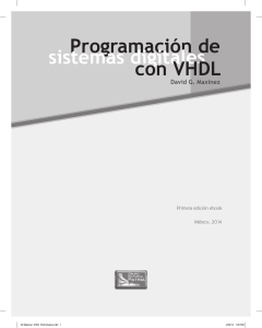 Programaci&oacute;n de sistemas digitales con VHDL
