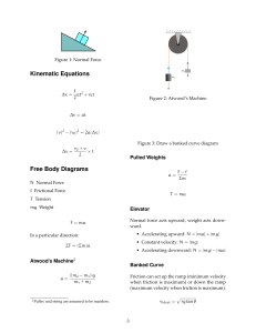 Physics Formula Reference: Kinematics, Forces, Motion