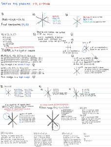 Mathematics Workbook: 3D Geometry & Vectors