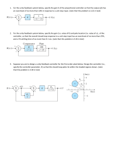 Control Systems Engineering Problems